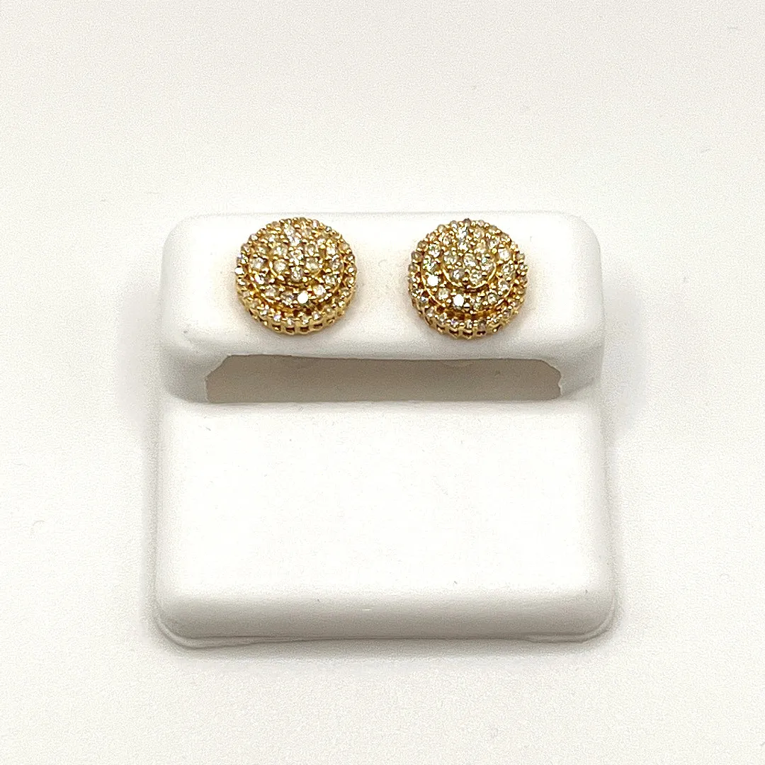 10KT DIAMOND EARRINGS