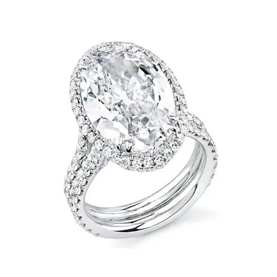 3/4 Carat Oval Cut Diamond - J I1 - 0.73ct - 211174