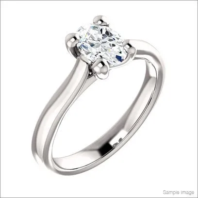 3/4 Carat Oval Cut Diamond - J I1 - 0.73ct - 211174