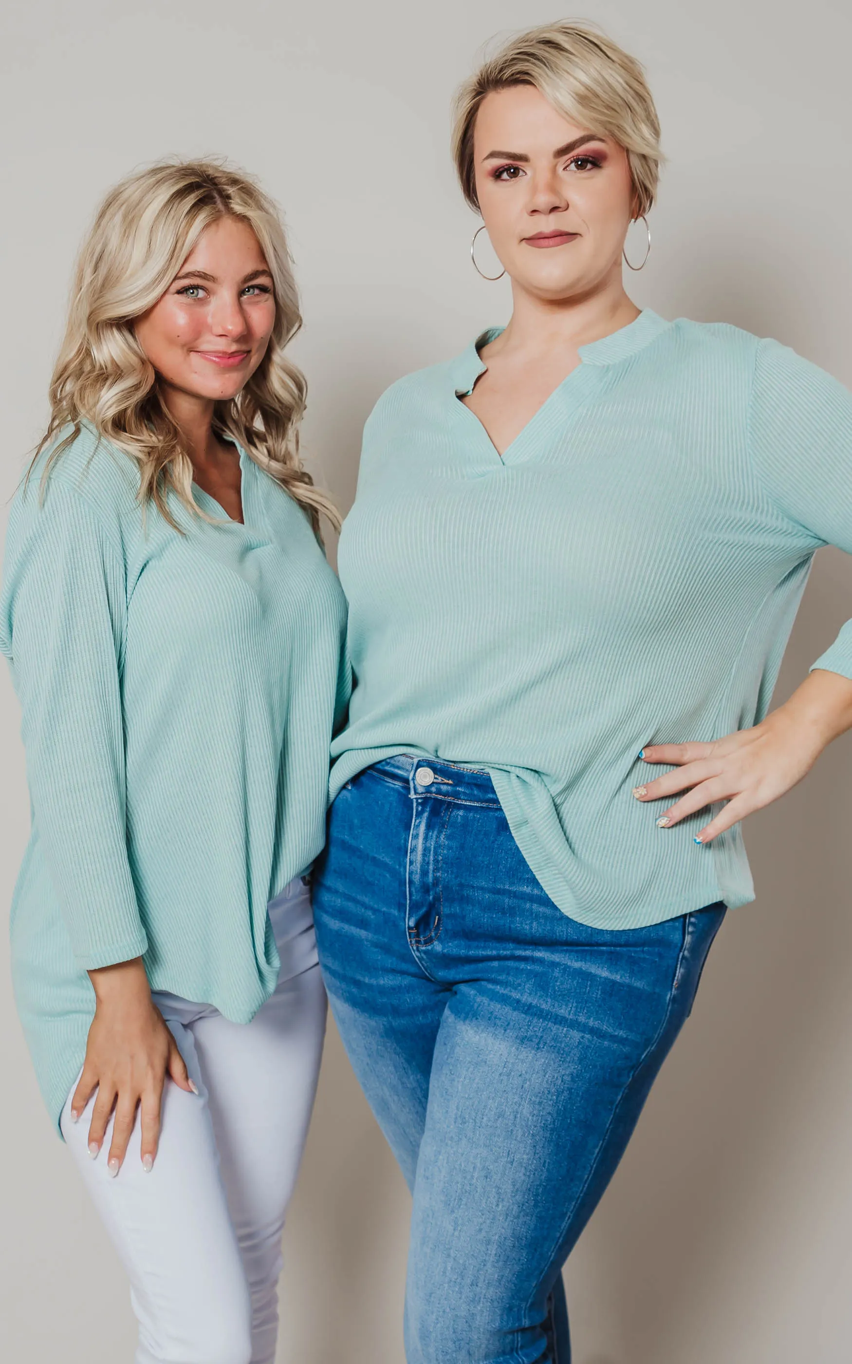 3/4 Sleeve Gabby Top - Final Sale*
