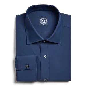 4-Way Stretch Poplin - Navy