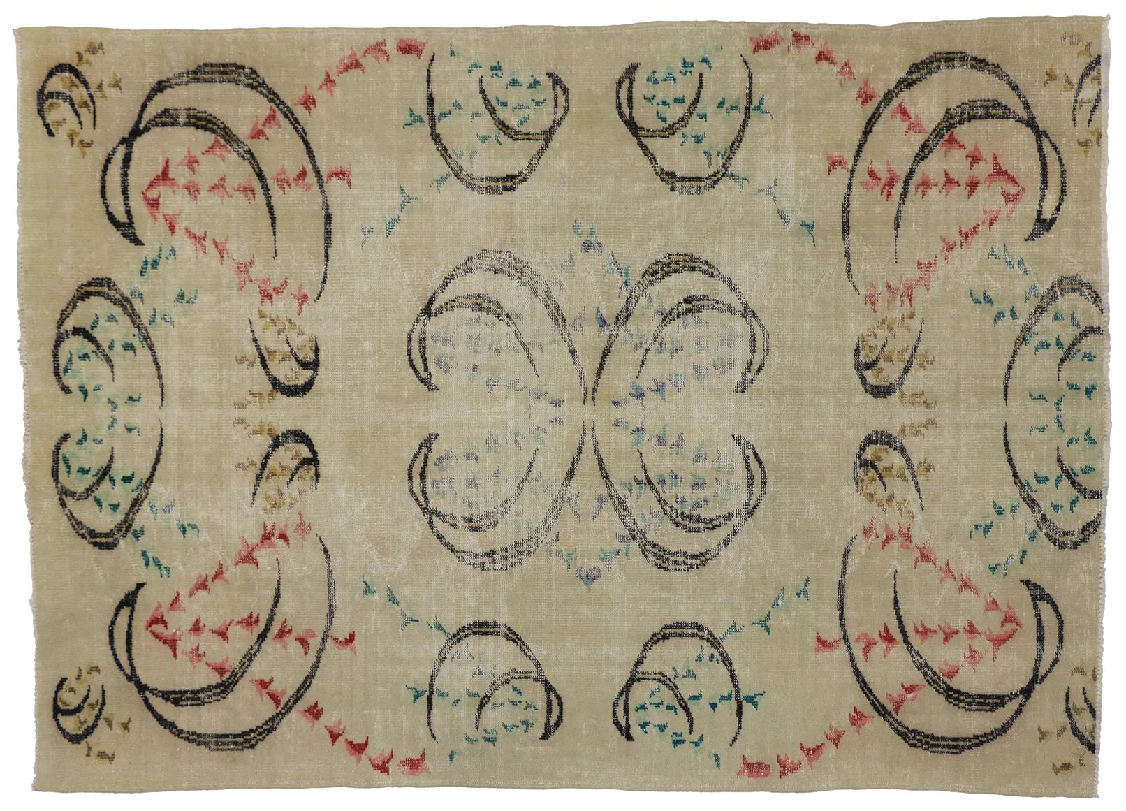 6 x 9 Vintage Sivas Rug 52017