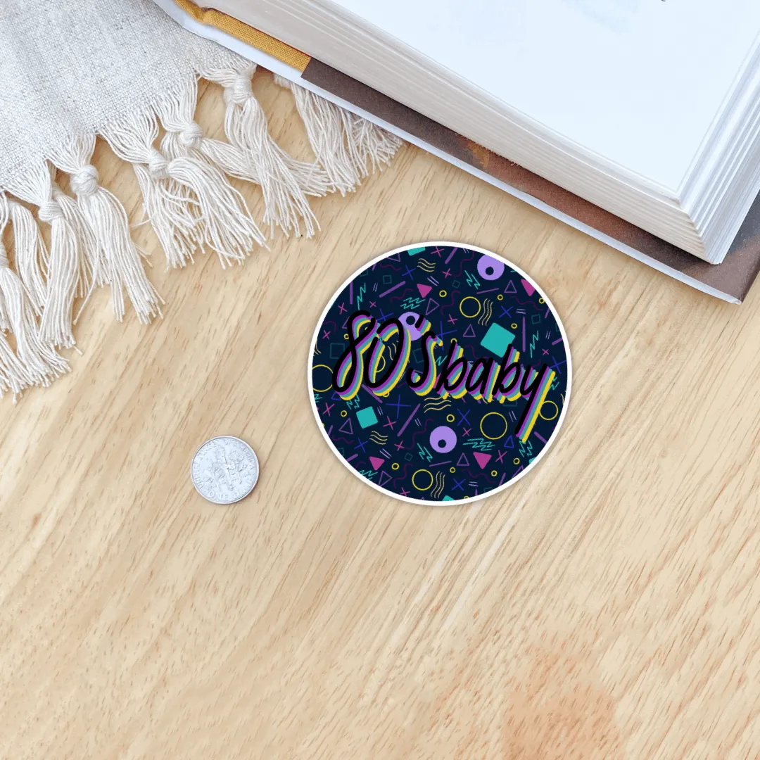80’s Baby Skate Rink Carpet Sticker