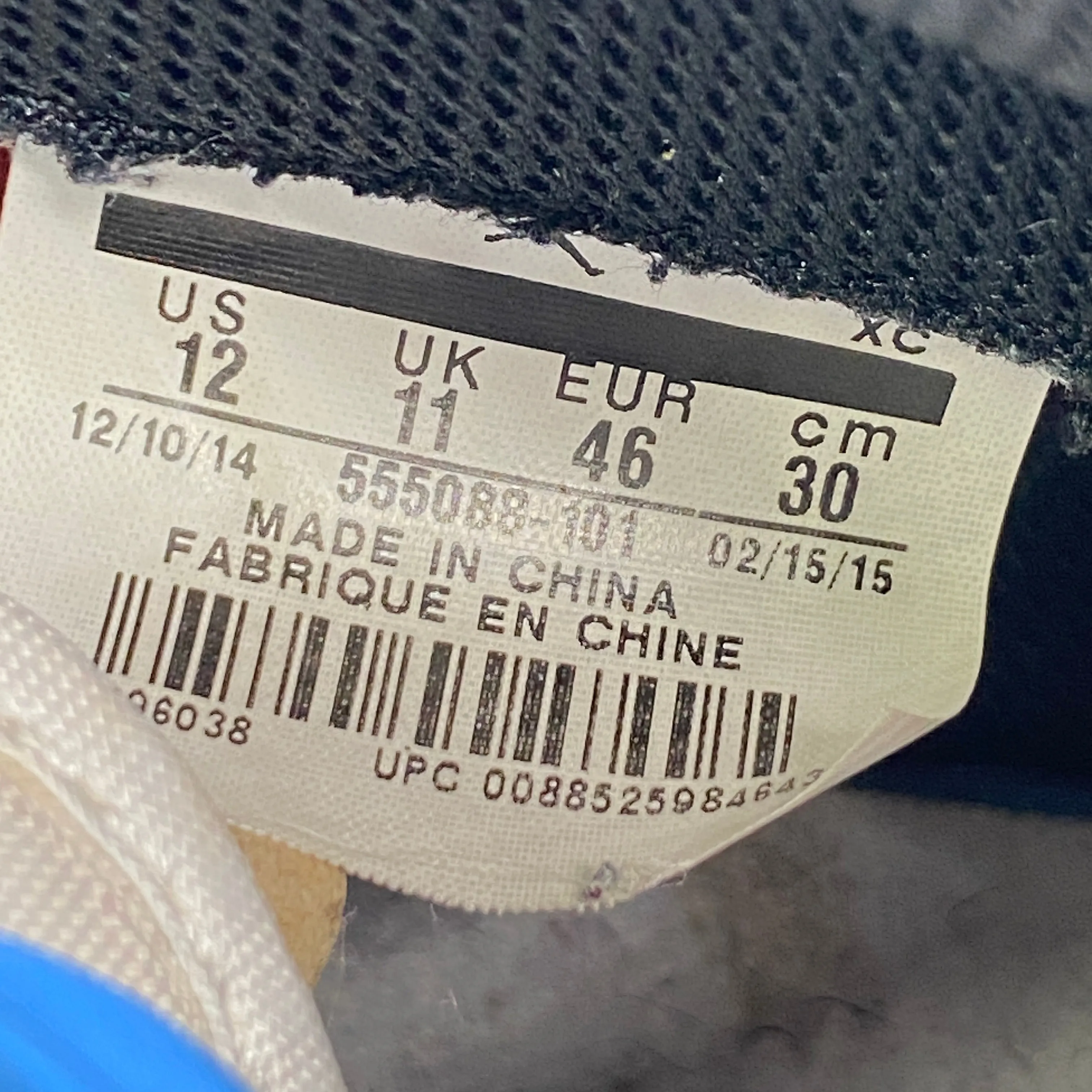 Air Jordan 1 Retro High OG "Chicago" 2015 Used Size 12
