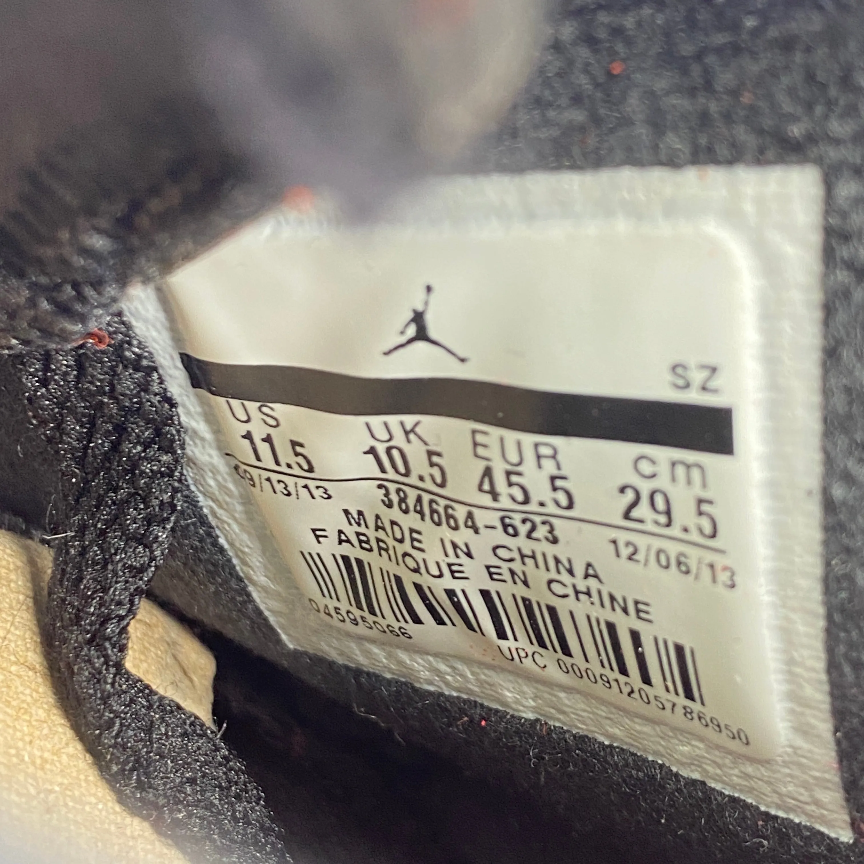 Air Jordan 6 Retro "Infrared 23" 2014 New Size 11.5