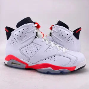 Air Jordan 6 Retro "Infrared White" 2014 New Size 11.5