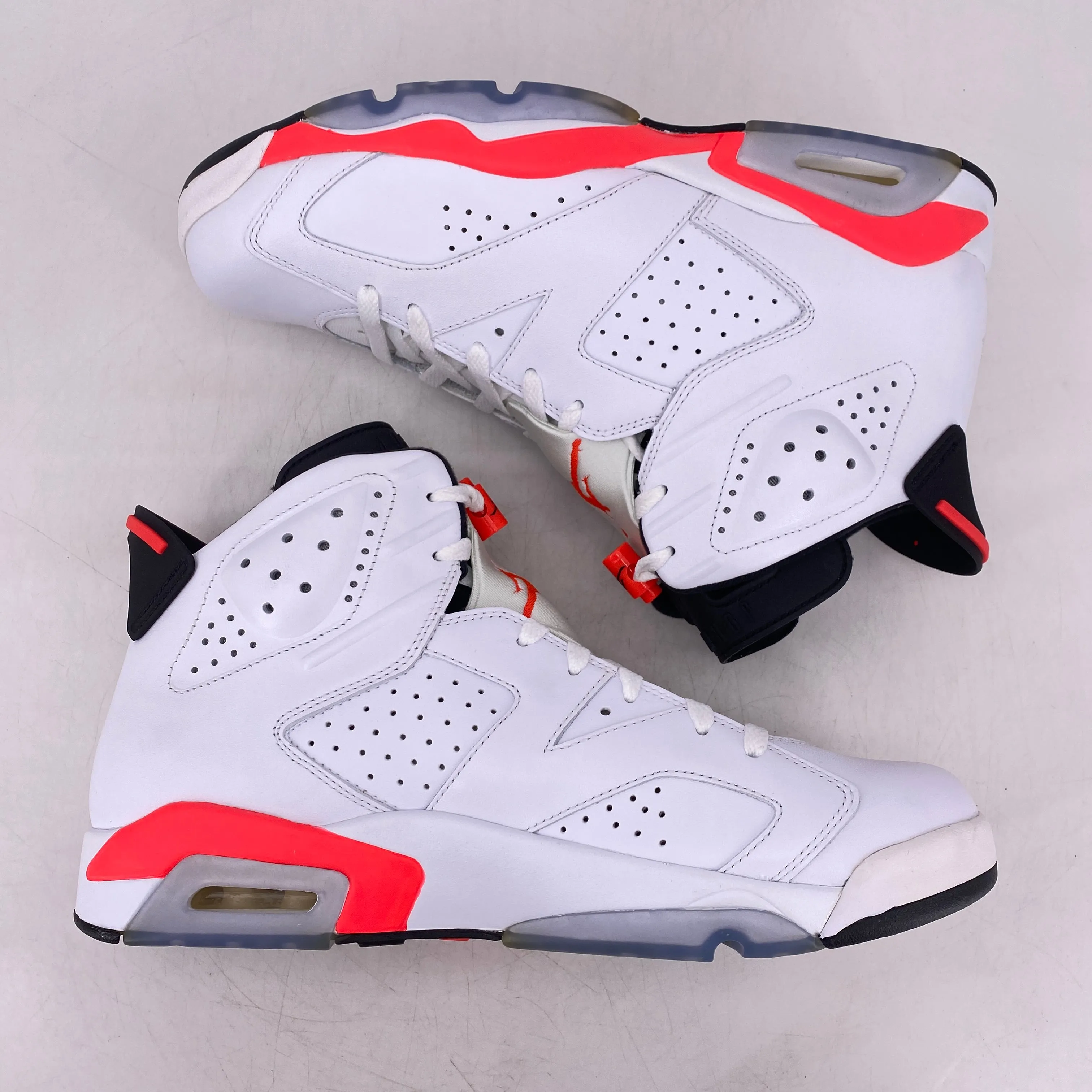 Air Jordan 6 Retro "Infrared White" 2014 New Size 11.5