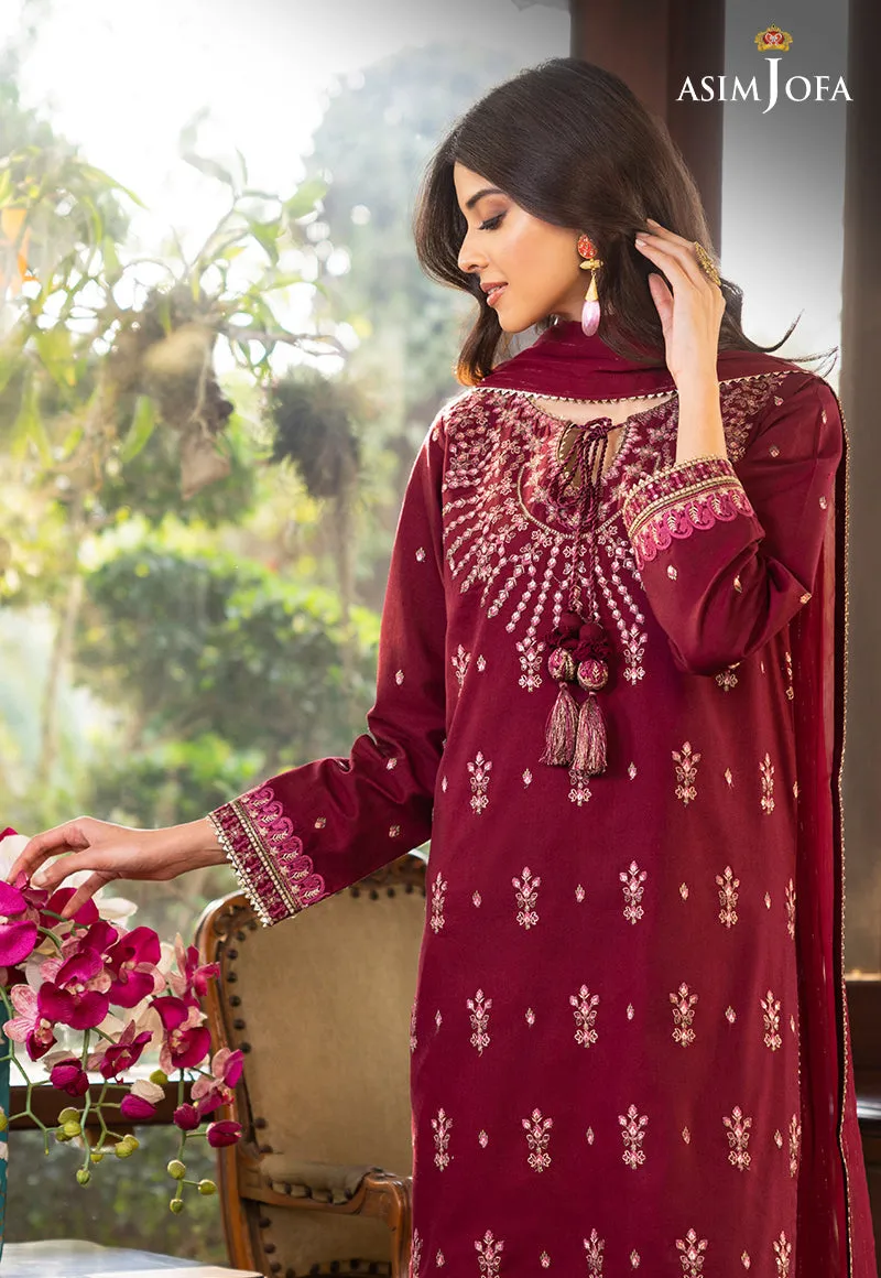 AJPE-04 (3-PC) | Asim Jofa Pret Essentials Eid Edit II Collection | Embroidered Stitched RTW Suits