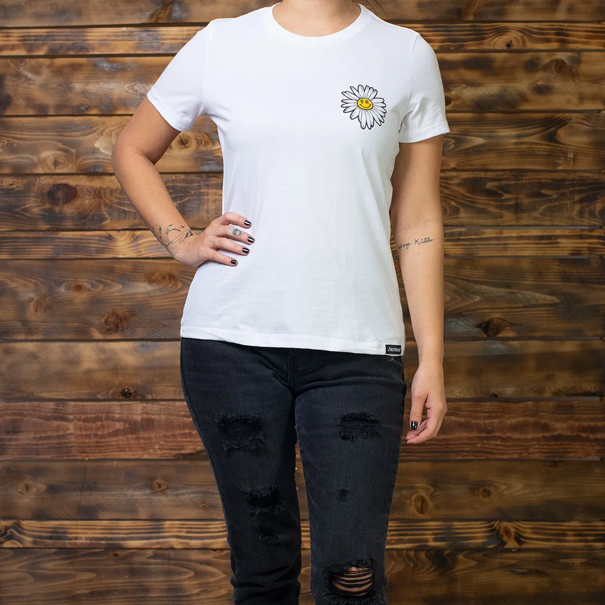 All Smiles Women's Tee - White