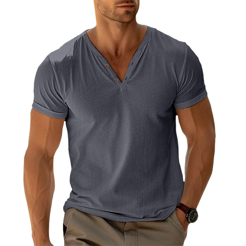 Amalfi V-Neck Henley