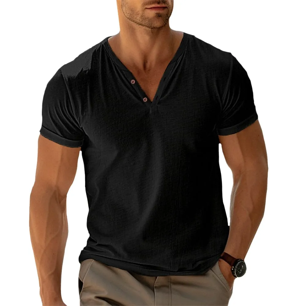 Amalfi V-Neck Henley