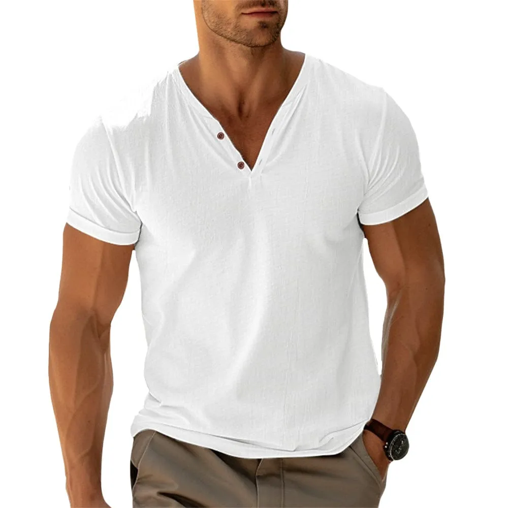 Amalfi V-Neck Henley