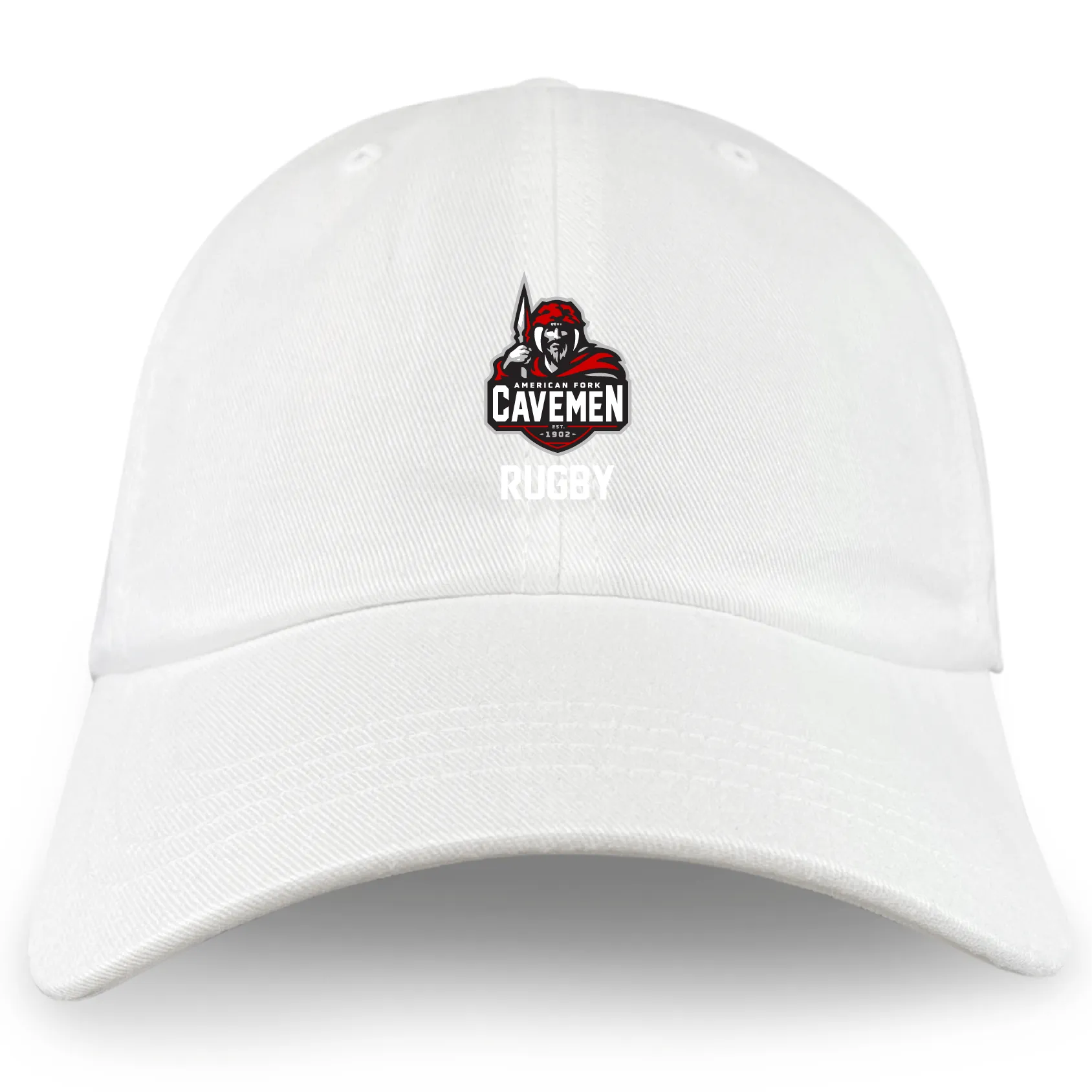 American Fork Cavemen Adult Low-Profile Cotton Twill Dad Cap