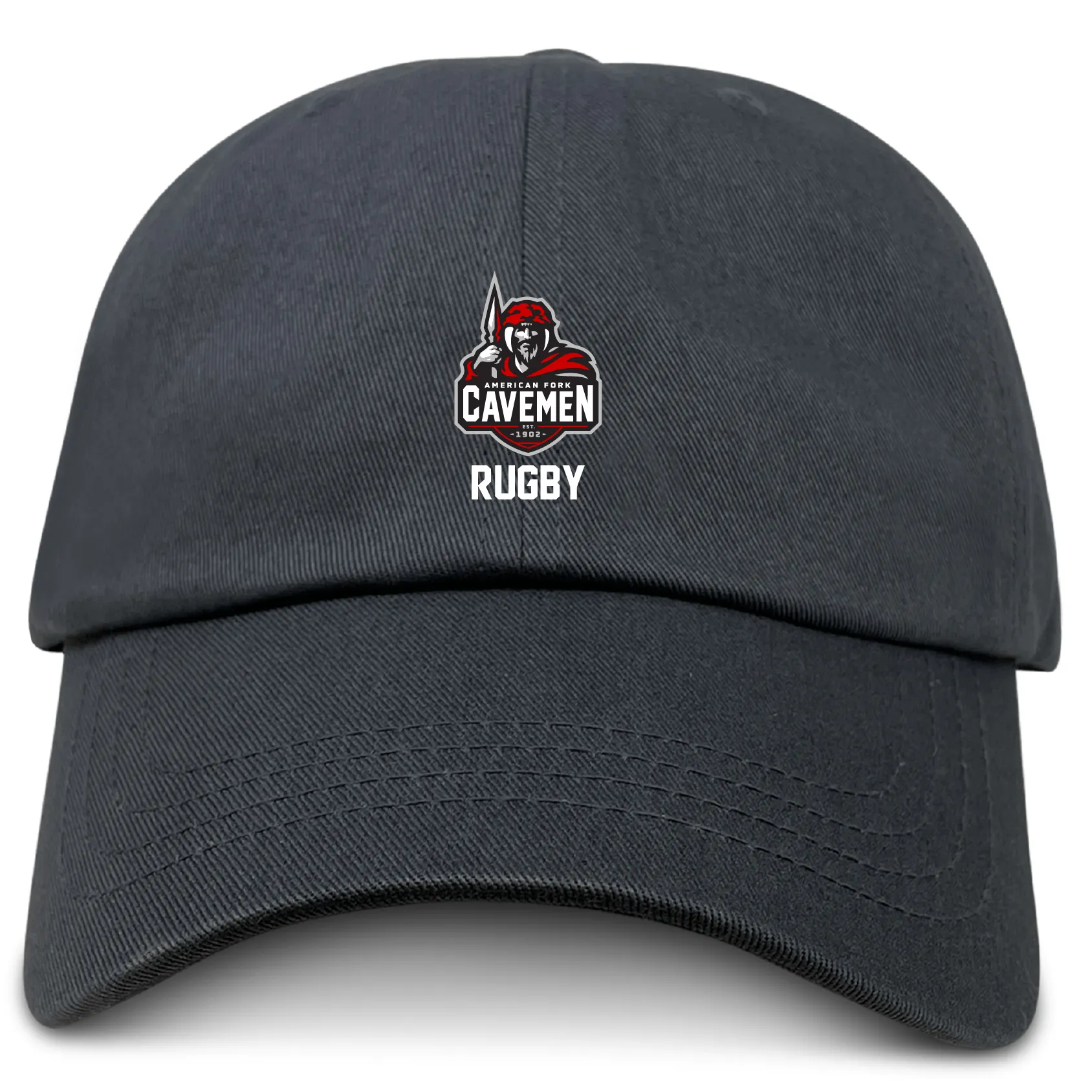American Fork Cavemen Adult Low-Profile Cotton Twill Dad Cap