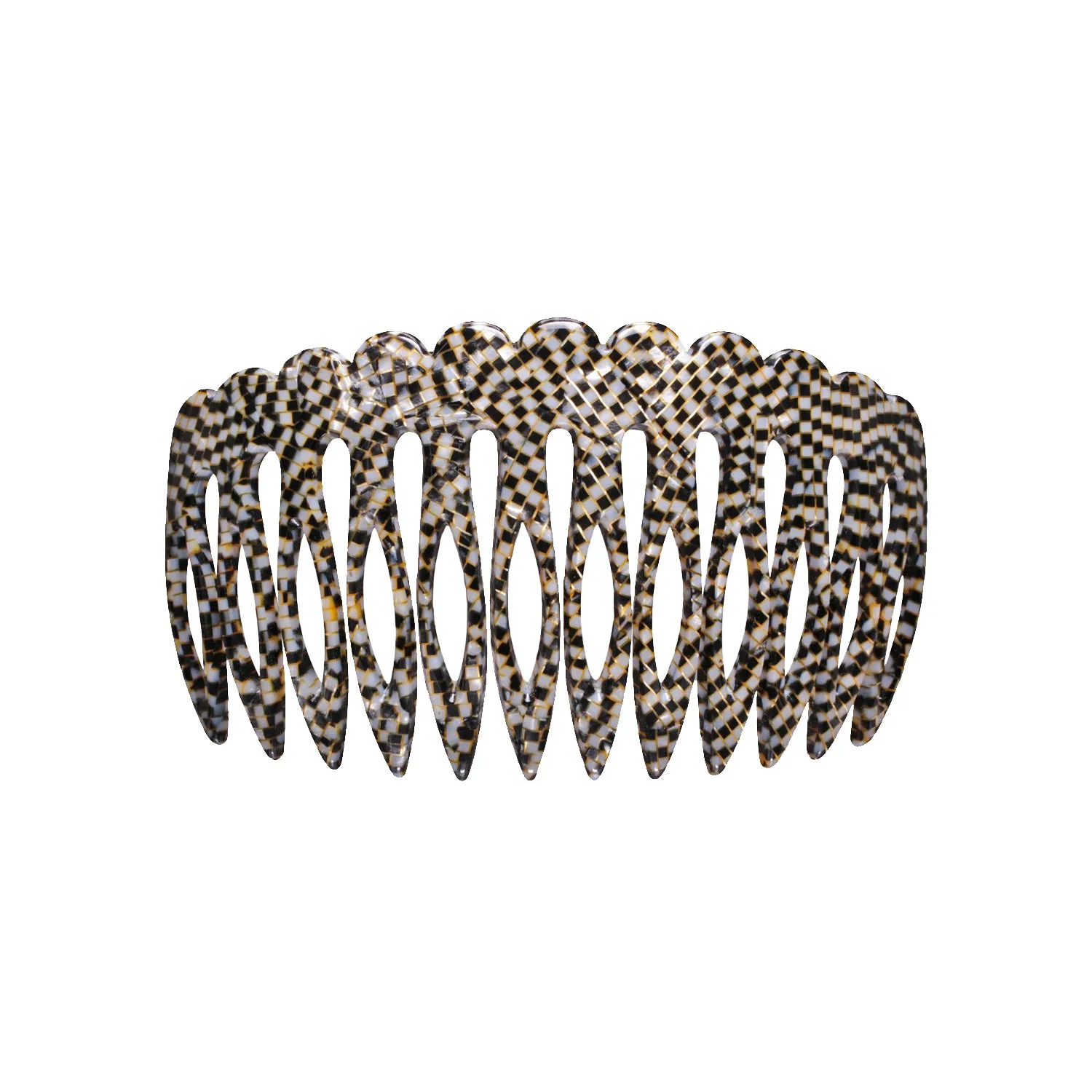 Arcade Large Damier Side Comb