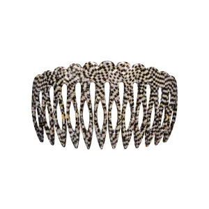 Arcade Large Damier Side Comb