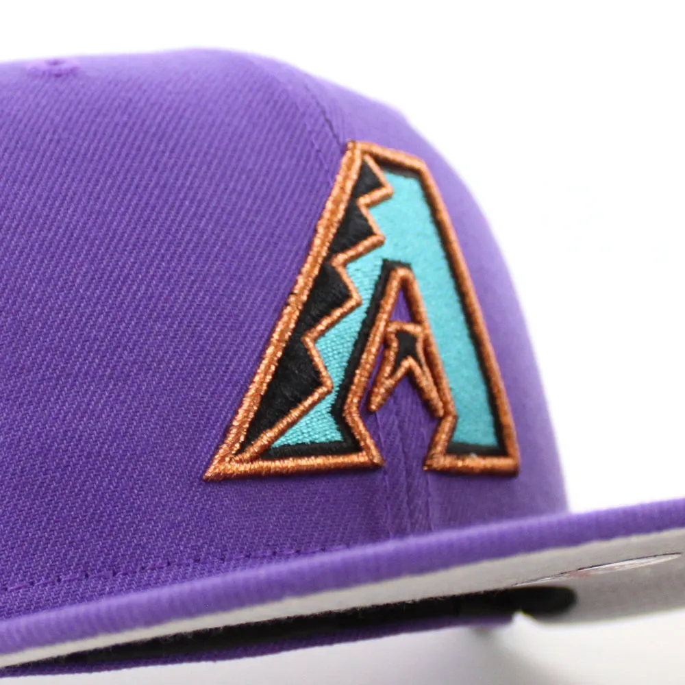 Arizona Diamondbacks World Series New Era 59Fifty Fitted hat (Team Color Gray Under Brim)