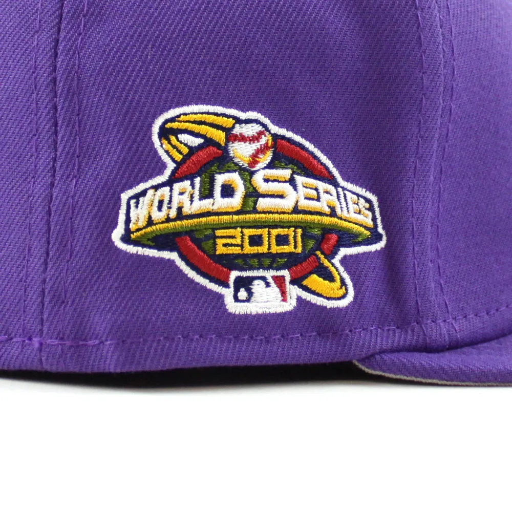 Arizona Diamondbacks World Series New Era 59Fifty Fitted hat (Team Color Gray Under Brim)