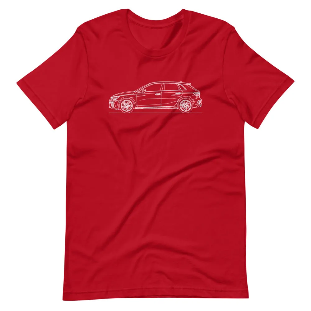 Audi 8Y S3 Sportback silhouette T-shirt