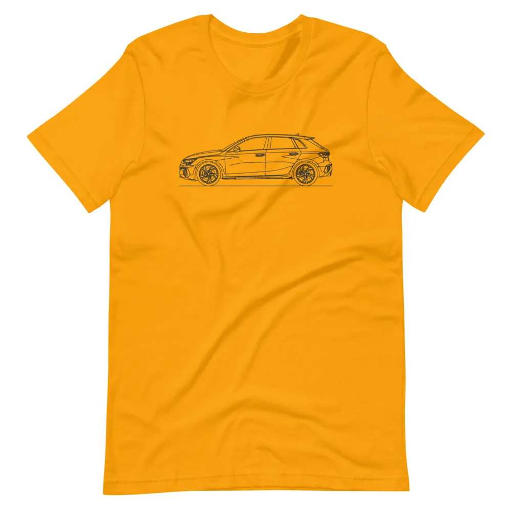 Audi 8Y S3 Sportback silhouette T-shirt