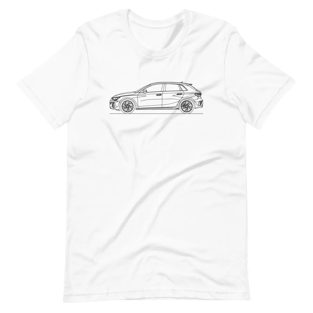 Audi 8Y S3 Sportback silhouette T-shirt