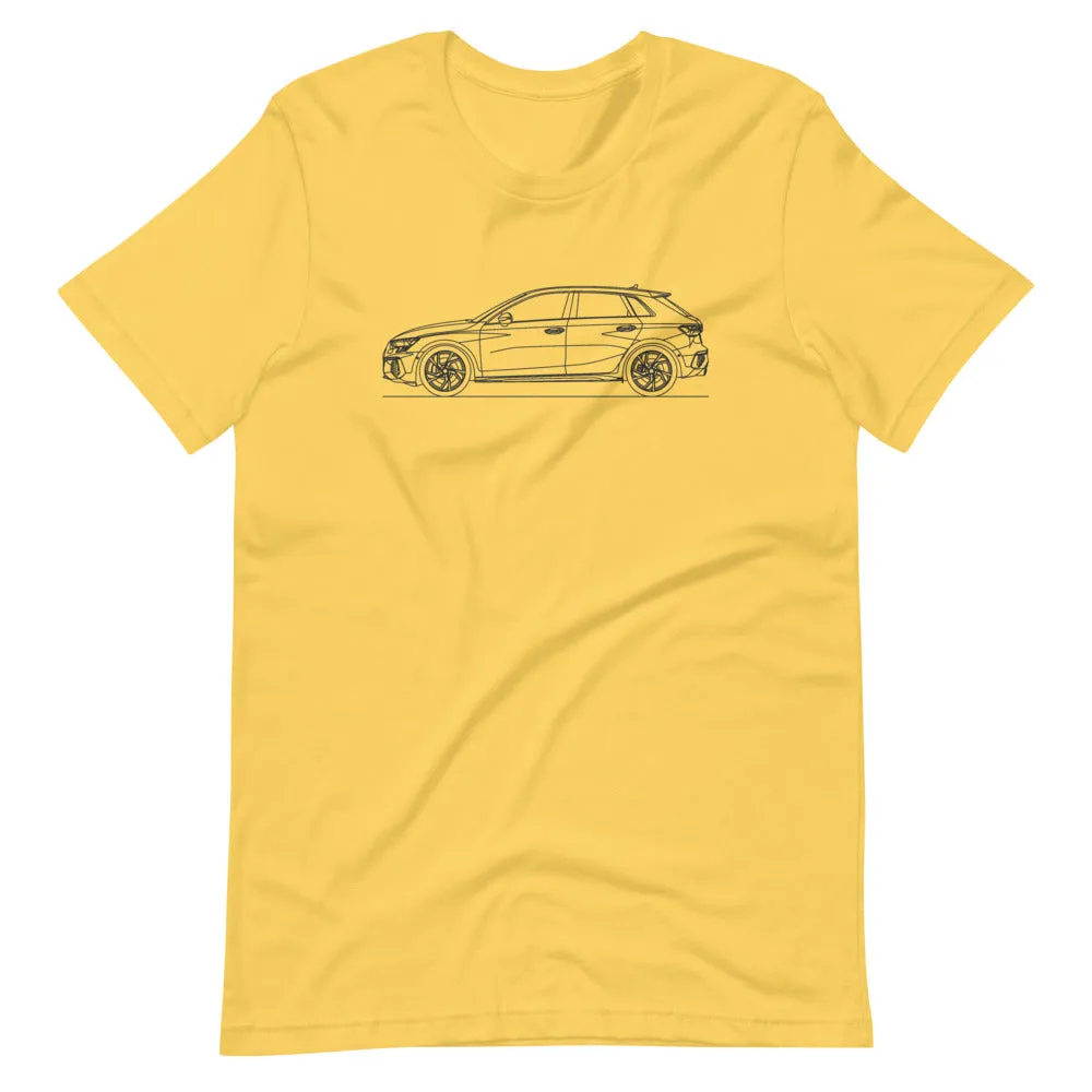 Audi 8Y S3 Sportback silhouette T-shirt
