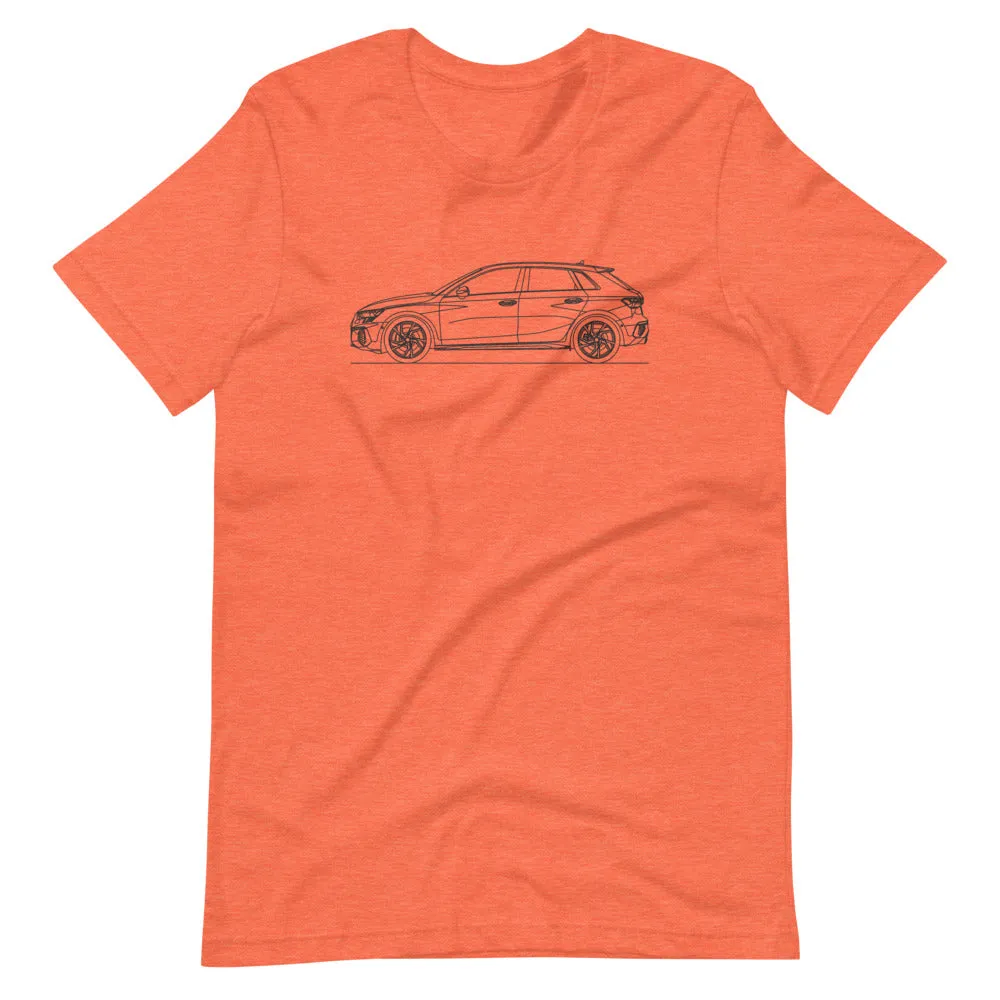 Audi 8Y S3 Sportback silhouette T-shirt