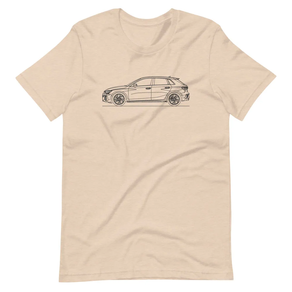 Audi 8Y S3 Sportback silhouette T-shirt