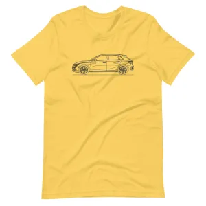 Audi 8Y S3 Sportback silhouette T-shirt