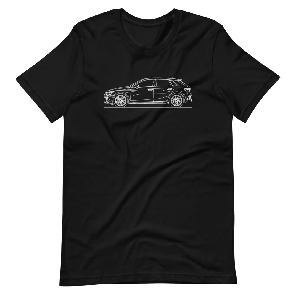 Audi 8Y S3 Sportback silhouette T-shirt