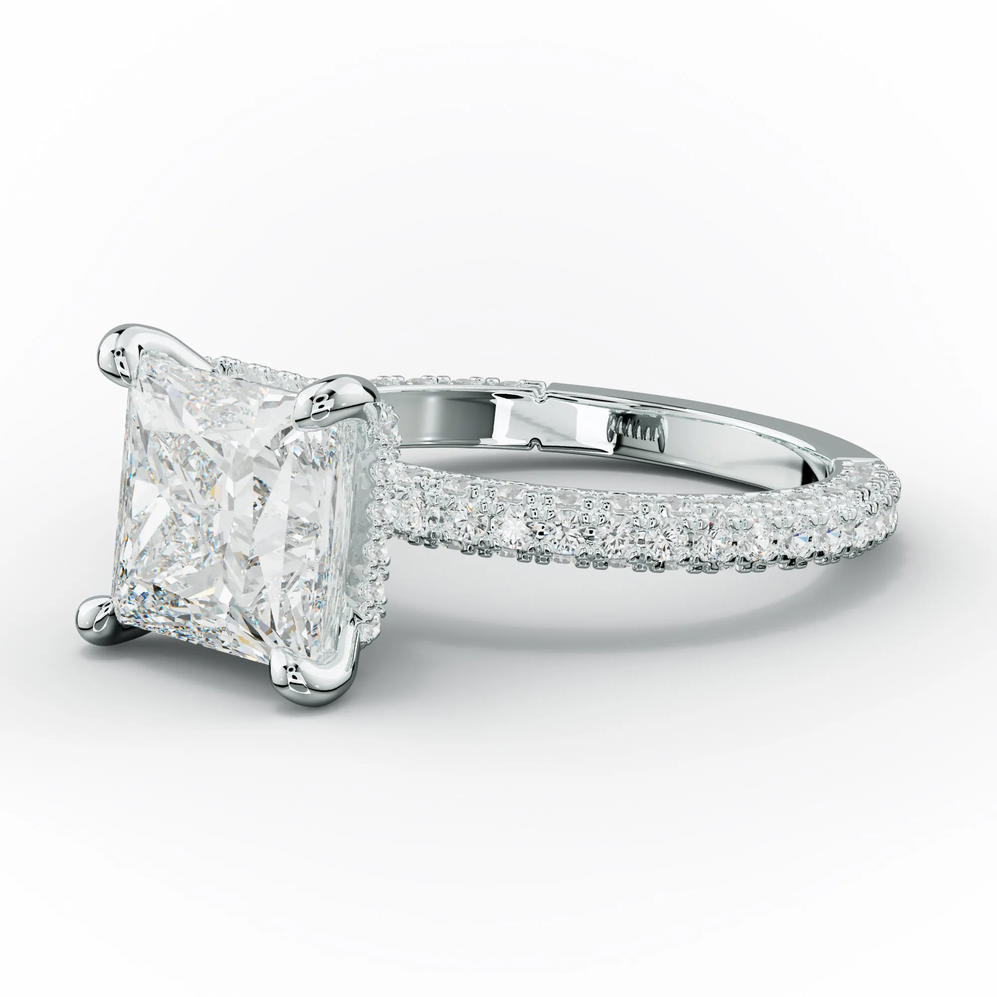 Aurora Princess Cut Diamond Engagement Ring