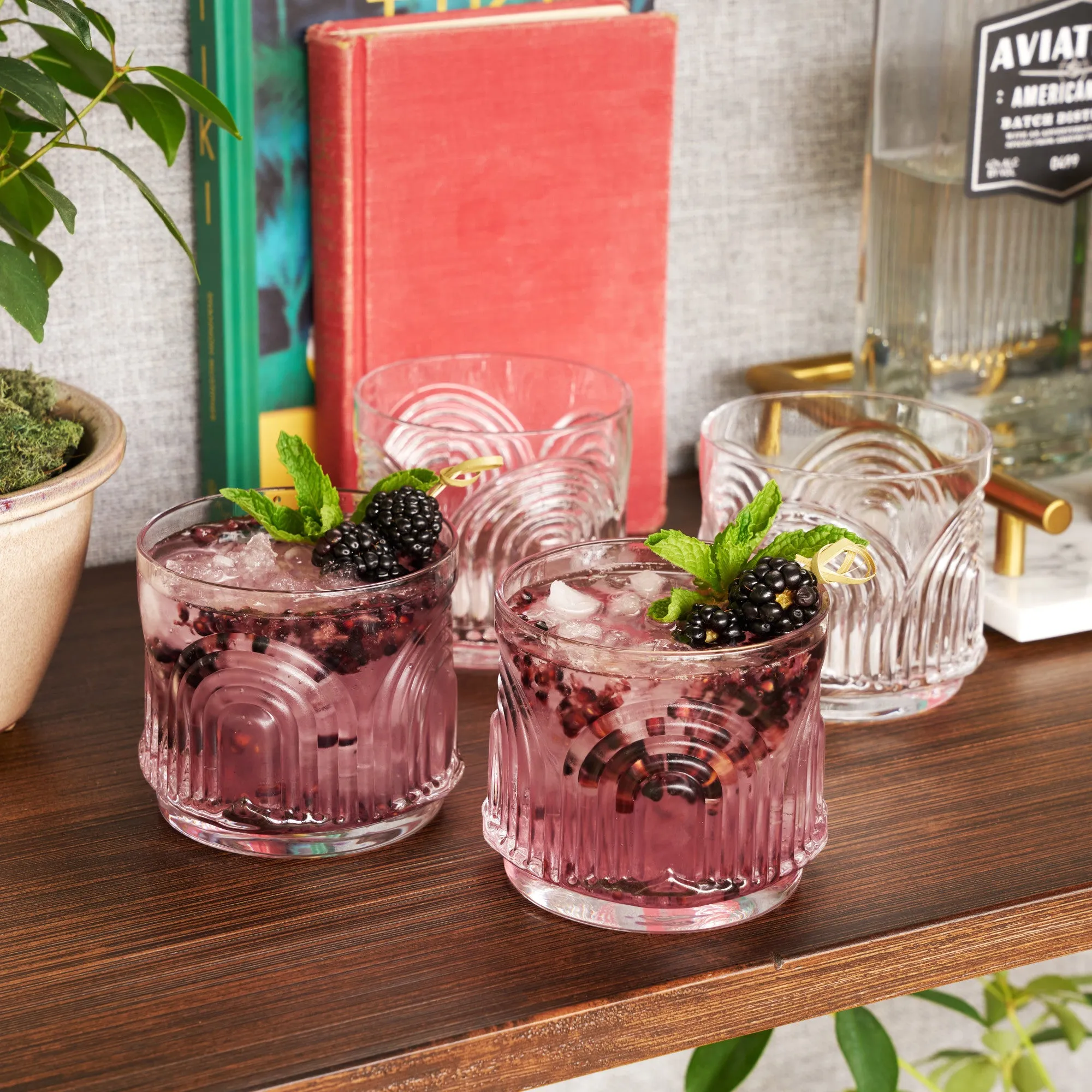 BEAU LOWBALL TUMBLERS