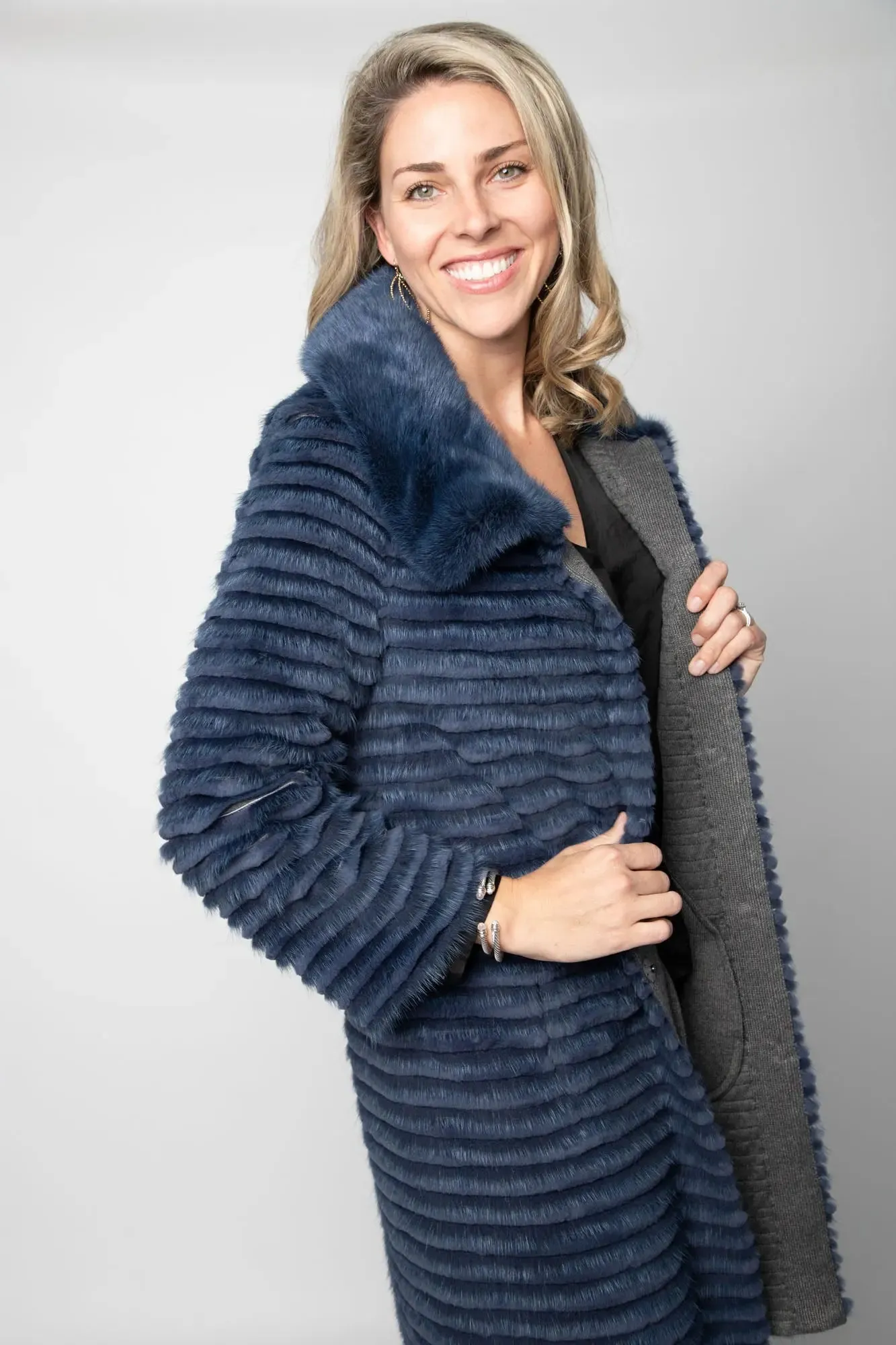 Blue Mink & Rex Coat