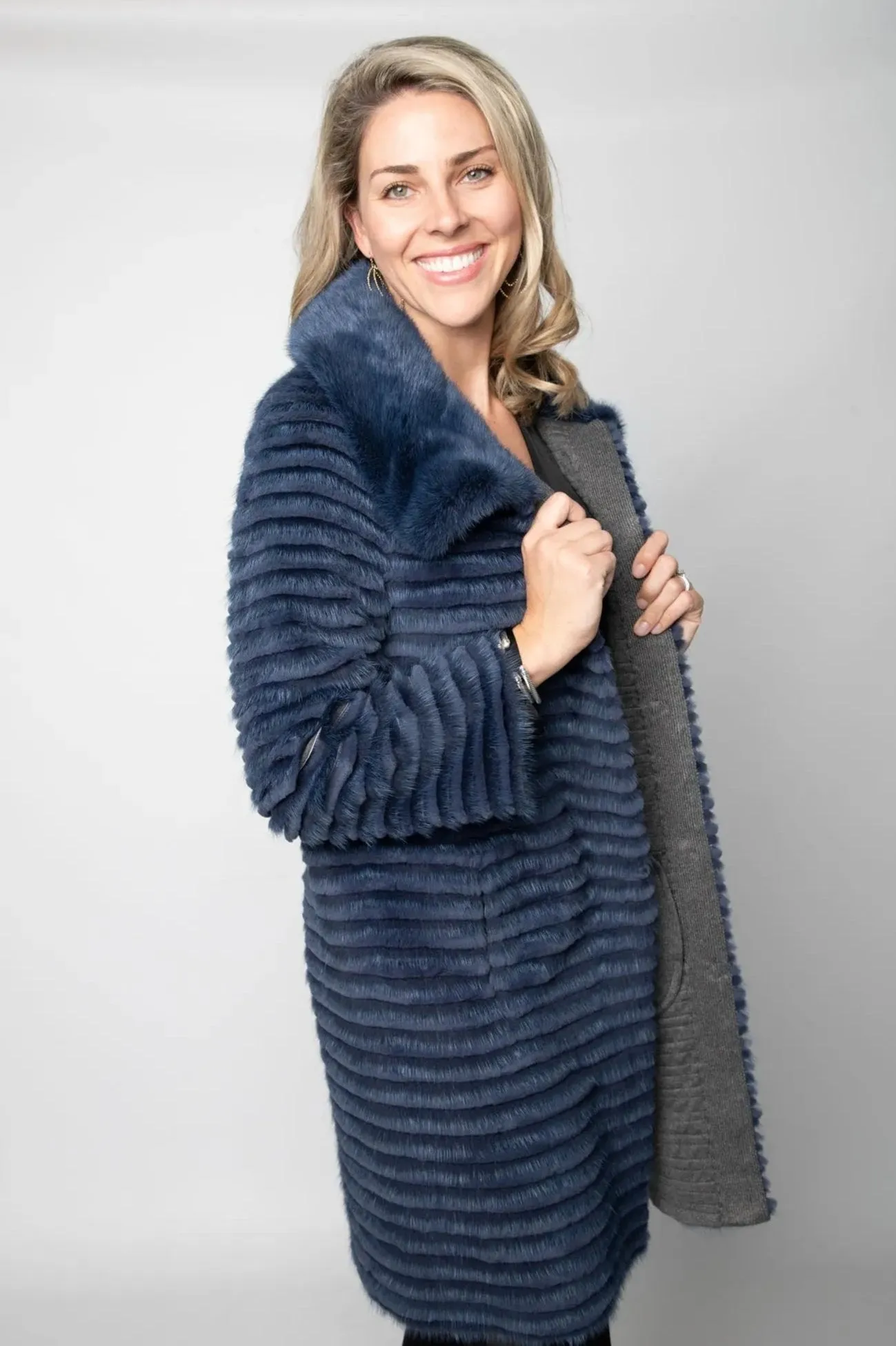 Blue Mink & Rex Coat