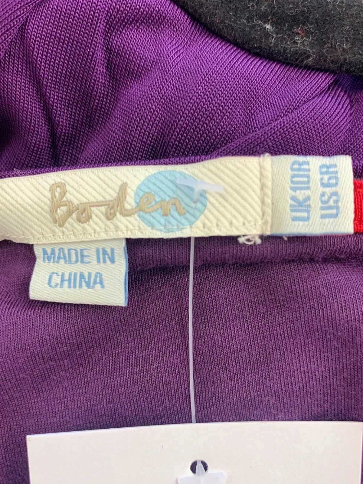 Boden Purple Sleeveless Dress UK 10R
