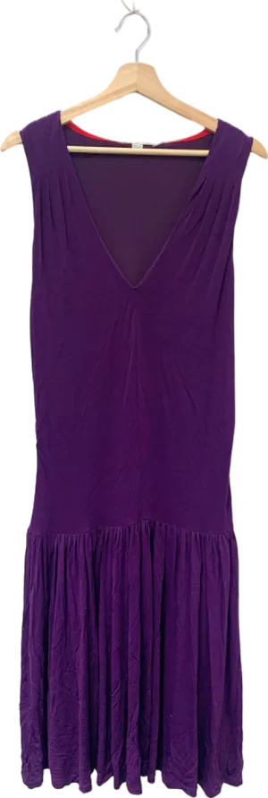 Boden Purple Sleeveless Dress UK 10R