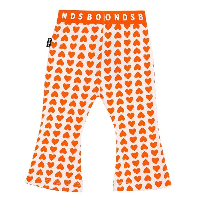 BONDS Roomies Flare Baby Leggings - Sweet Hearts