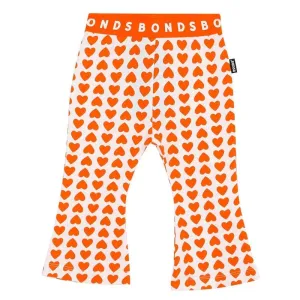 BONDS Roomies Flare Baby Leggings - Sweet Hearts