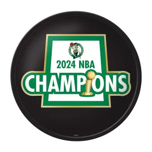 Boston Celtics: 2024 NBA Champions - Modern Disc Wall Sign