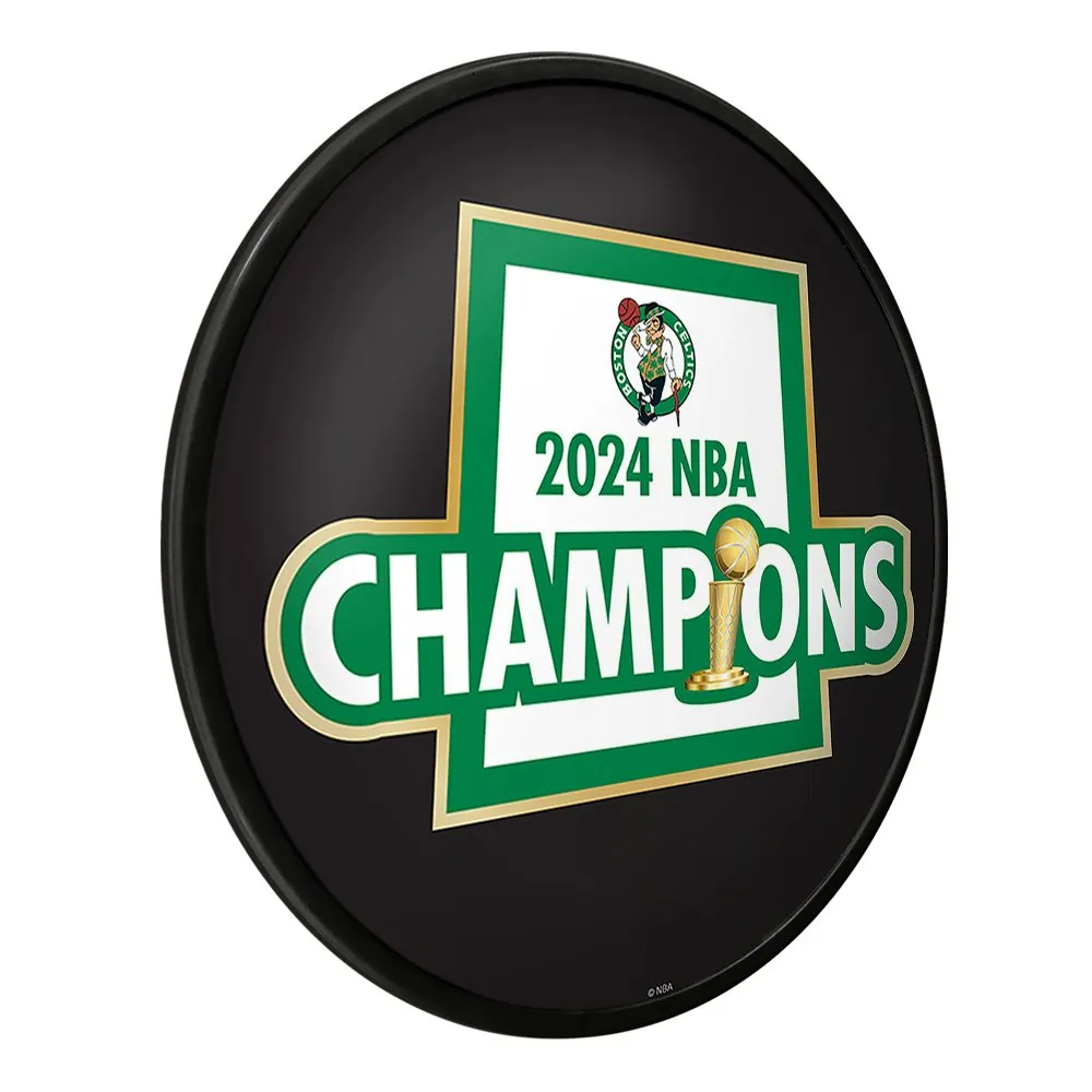 Boston Celtics: 2024 NBA Champions - Modern Disc Wall Sign