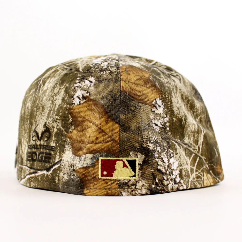 Boston Red Sox 1999 All Star Game New Era 59Fifty Fitted Hat (RealTree Camo Navy Green Under Brim)