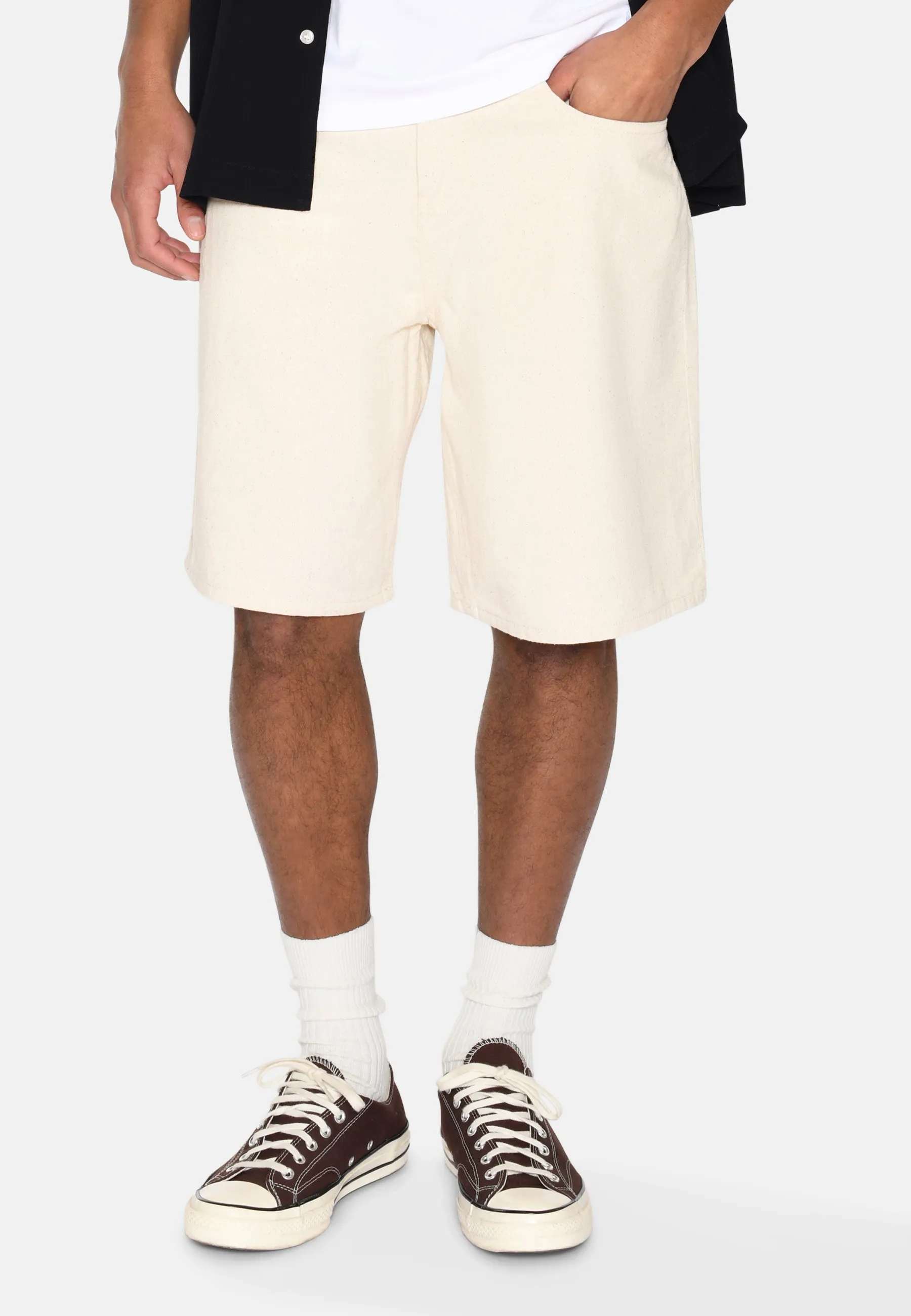 Bronson denim shorts 4113 - Brown Rice