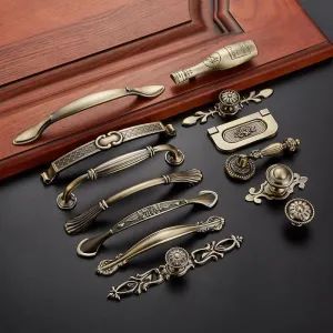 Bronze European Door Handle