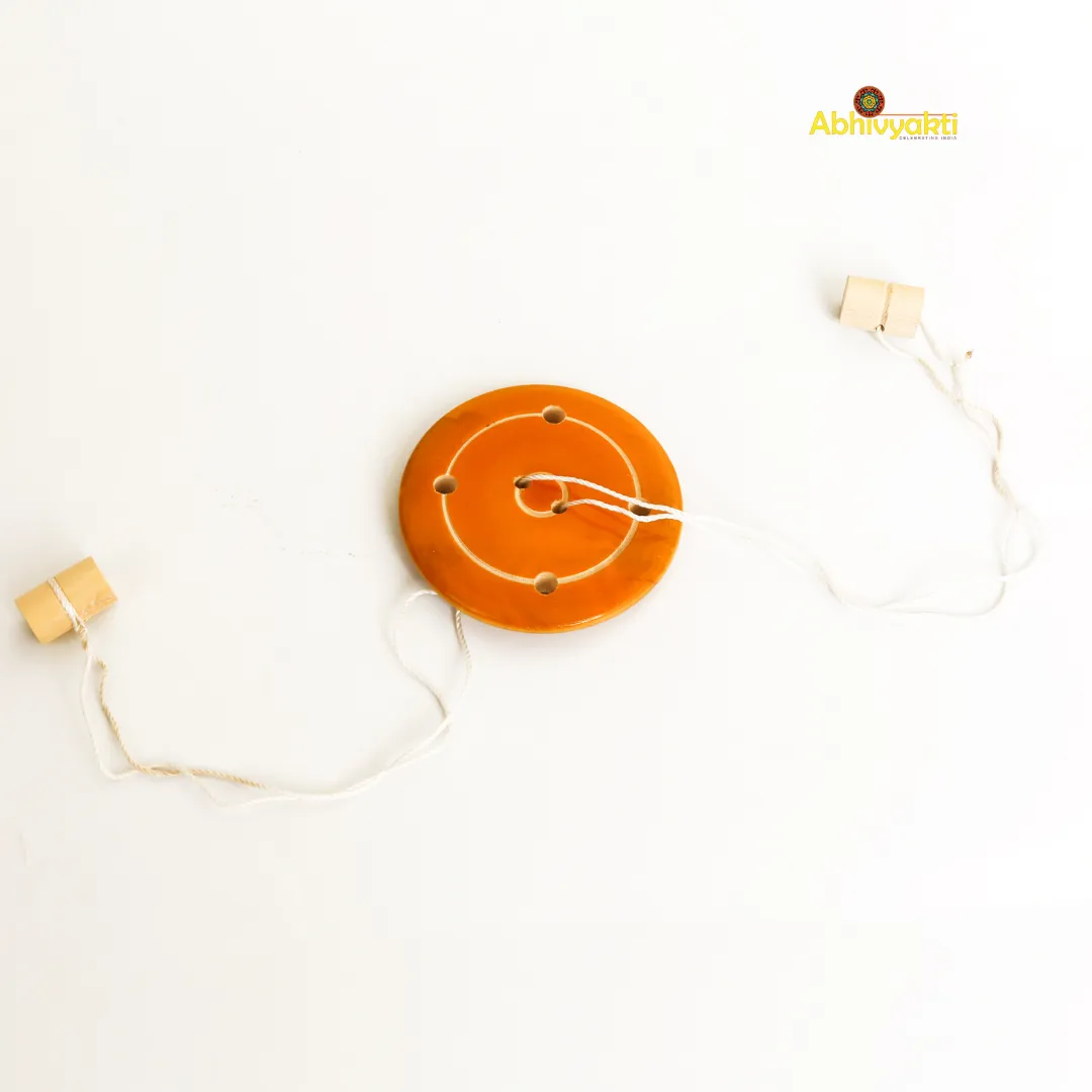 Button Disc Spinner for Kids