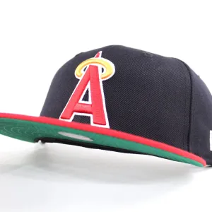 California Angels 73-91 New Era 59Fifty FItted Hat (Green Under Brim)