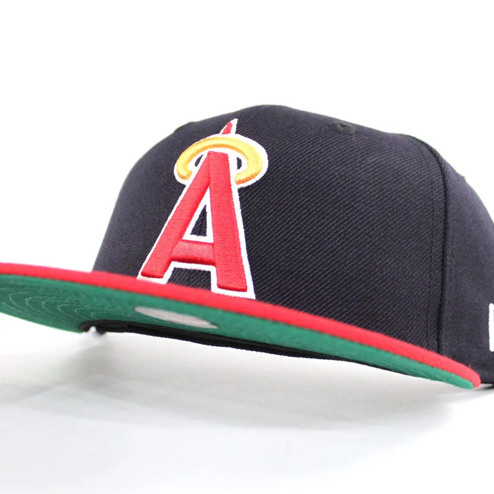 California Angels 73-91 New Era 59Fifty FItted Hat (Green Under Brim)