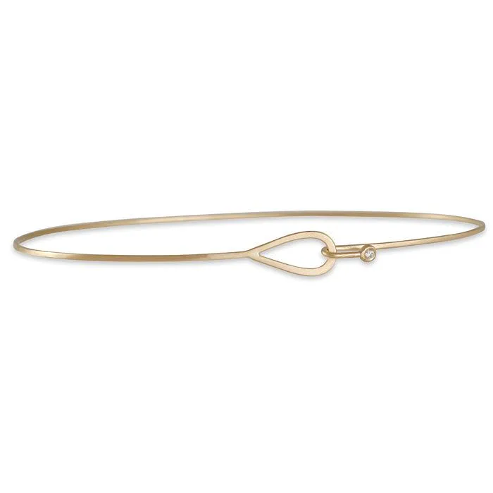 Carla Caruso - Teardrop Diamond Bangle