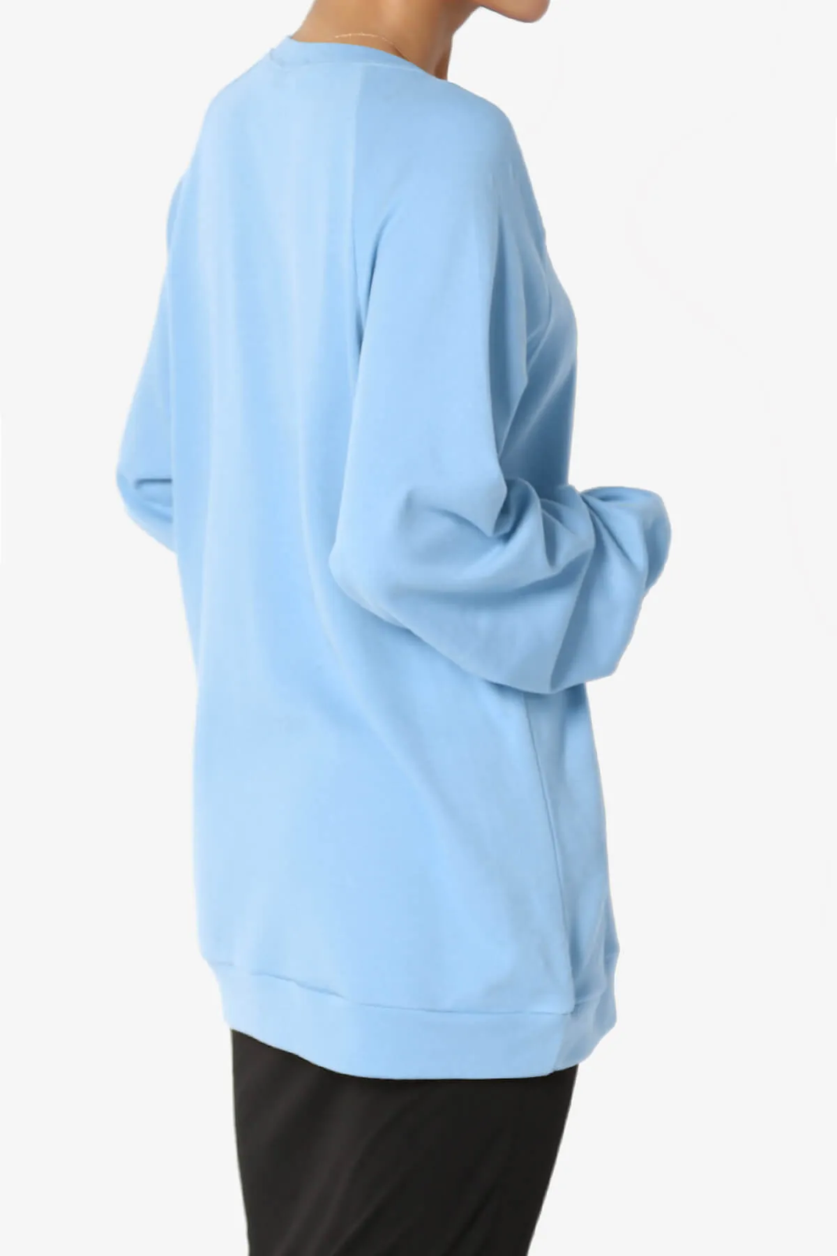 Carlene Cotton Raglan Sleeve Pullover Top PLUS