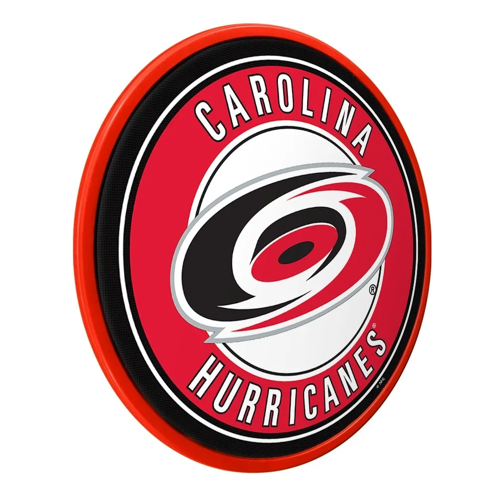 Carolina Hurricanes: Modern Disc Wall Sign