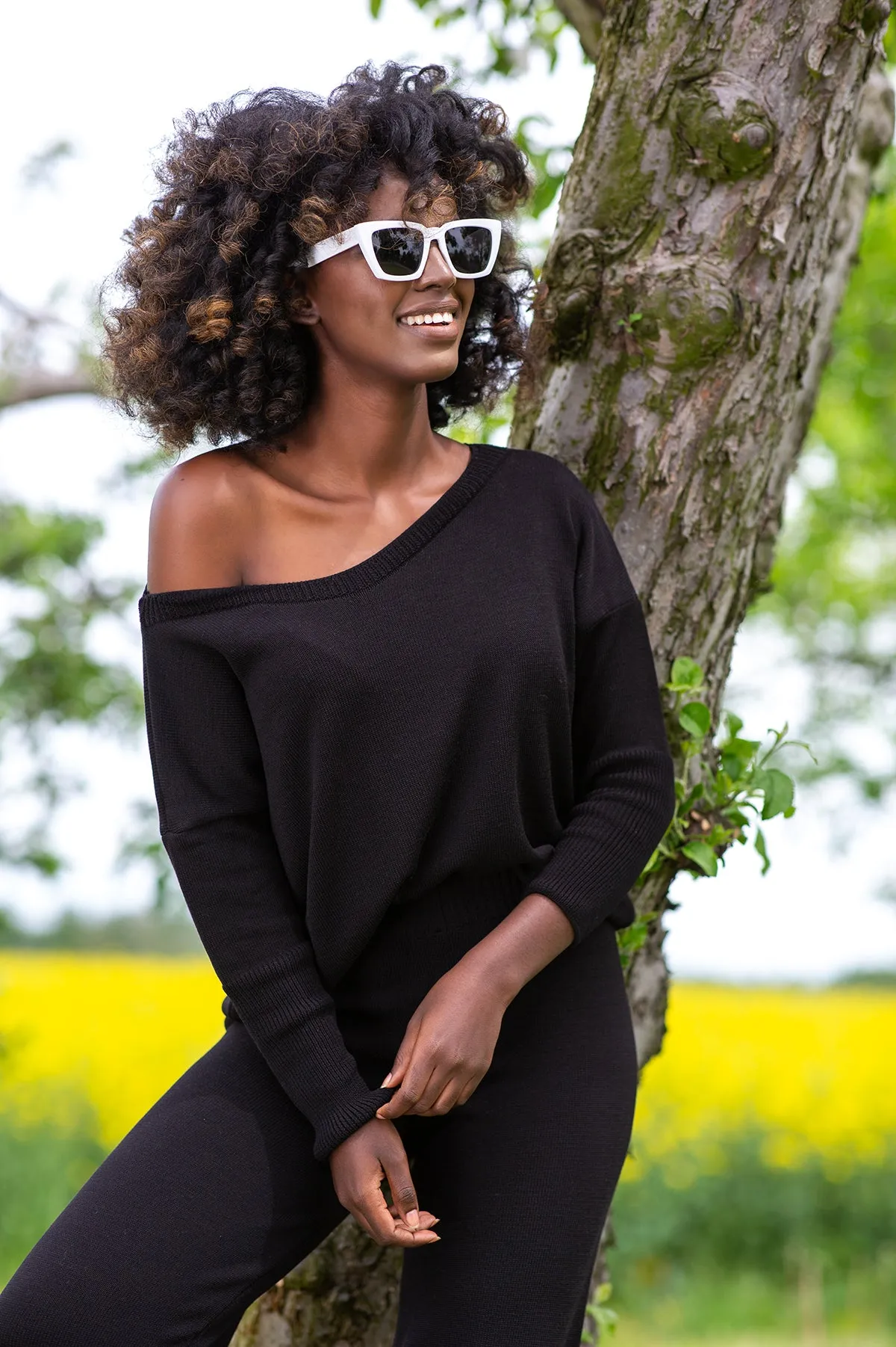 Casual style relaxed set